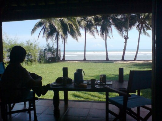 Sea view from Rumah Joglo Sambolo